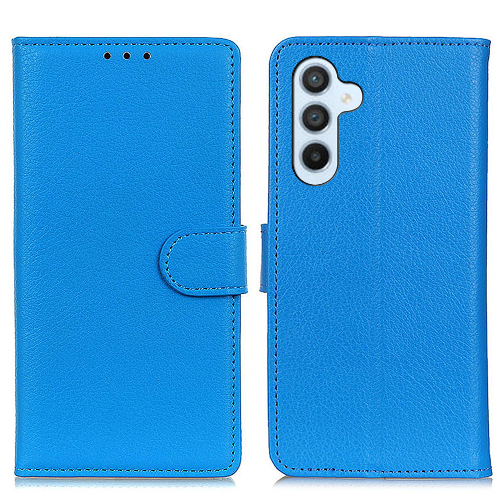 For Samsung Galaxy M54 5G / F54 5G Litchi Texture Phone Case PU Leather Stand Wallet Protective Shell For Samsung Galaxy M54 5G / F54 5G Litchi Texture Phone Case PU Leather Stand Wallet Protective Shell
